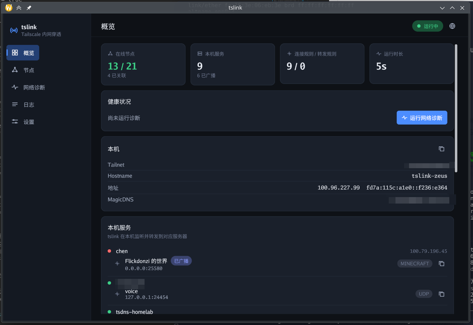 TSLink GUI